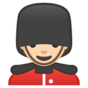 Android Oreo; U+1F482 U+1F3FB; Emoji