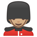 Android Oreo; U+1F482 U+1F3FC; Emoji