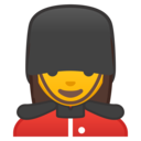 Android Oreo; U+1F482 U+200D U+2640 U+FE0F; Emoji