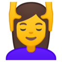 Android Oreo; U+1F486; Emoji