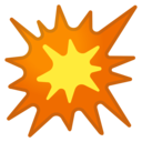 Android Oreo; U+1F4A5; Emoji