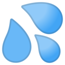 Android Oreo; U+1F4A6; Emoji