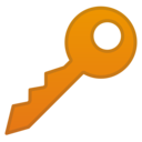 Android Oreo; U+1F511; Emoji