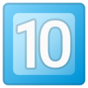 Android Oreo; U+1F51F; Emoji