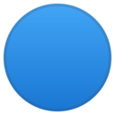 Android Oreo; U+1F535; Emoji