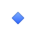 Android Oreo; U+1F539; Emoji
