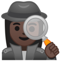 Android Oreo; U+1F575 U+1F3FF U+200D U+2640 U+FE0F; Emoji