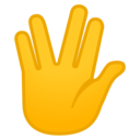Android Oreo; U+1F596; Emoji