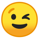 Android Oreo; U+1F609; Emoji