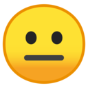 Android Oreo; U+1F610; Emoji