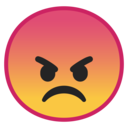 Android Oreo; U+1F621; Emoji