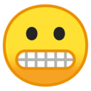 Android Oreo; U+1F62C; Emoji
