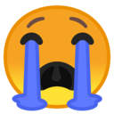 Android Oreo; U+1F62D; Emoji