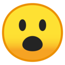 Android Oreo; U+1F62E; Emoji