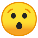 Android Oreo; U+1F62F; Emoji