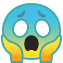 Android Oreo; U+1F631; Emoji