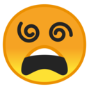 Android Oreo; U+1F635; Emoji