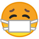 Android Oreo; U+1F637; Emoji