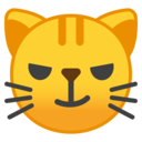 Android Oreo; U+1F63C; Emoji