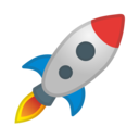 Android Oreo; U+1F680; Emoji