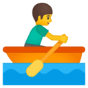 Android Oreo; U+1F6A3; Emoji