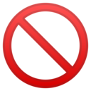 Android Oreo; U+1F6AB; Emoji