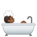 Android Oreo; U+1F6C0 U+1F3FE; Emoji