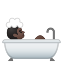 Android Oreo; U+1F6C0 U+1F3FF; Emoji
