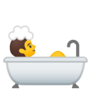 Android Oreo; U+1F6C0; Emoji
