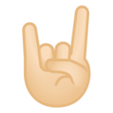 Android Oreo; U+1F918 U+1F3FB; Emoji