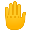 Android Oreo; U+1F91A; Emoji