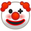Android Oreo; U+1F921; Emoji
