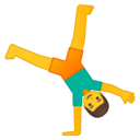 Android Oreo; U+1F938; Emoji