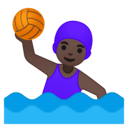 Android Oreo; U+1F93D U+1F3FF U+200D U+2640 U+FE0F; Emoji