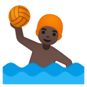 Android Oreo; U+1F93D U+1F3FF; Emoji