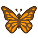 Android Oreo; U+1F98B; Emoji