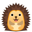 Android Oreo; U+1F994; Hérisson Emoji