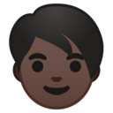 Android Oreo; U+1F9D1 U+1F3FF; Adulte: Peau 5 Emoji
