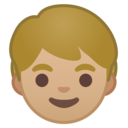 Android Oreo; U+1F9D2 U+1F3FC; Enfant: Peau 2 Emoji