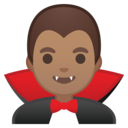 Android Oreo; U+1F9DB U+1F3FD U+200D U+2642 U+FE0F; Homme Vampire: Peau 3 Emoji