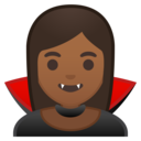 Android Oreo; U+1F9DB U+1F3FE; Personne Vampire: Peau 4 Emoji