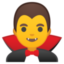 Android Oreo; U+1F9DB U+200D U+2642 U+FE0F; Homme Vampire Emoji
