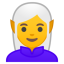 Android Oreo; U+1F9DD; Personne Elfe Emoji