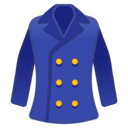 Android Oreo; U+1F9E5; Manteau Emoji