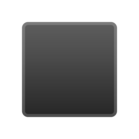 Android Oreo; U+25FC U+FE0F; Emoji