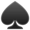 Android Oreo; U+2660 U+FE0F; Emoji