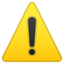Android Oreo; U+26A0 U+FE0F; Emoji