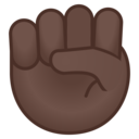 Android Oreo; U+270A U+1F3FF; Emoji