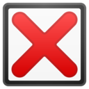 Android Oreo; U+274E; Emoji