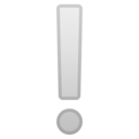 Android Oreo; U+2755; Emoji